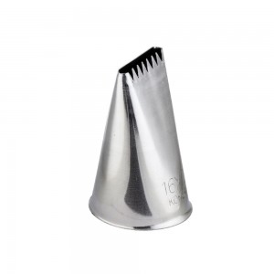 Beccuccio Acc.Inox Punta Festona. 20X3 H 4,5 Beccuccio Acc.Inox Punta Festona. 20X3 H 4,5