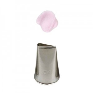 Beccuccio petalo n° 101 Decora in acciaio inox senza punti di saldatura.