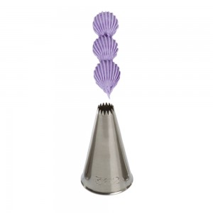 Beccuccio foglia n° 362 Decora in acciaio inox senza punti di saldatura