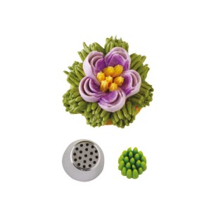 Beccuccio Russo  Cornetto erba e fili sottili