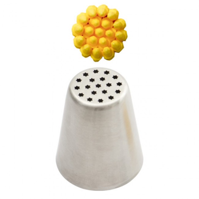 Beccuccio Cornetto erba e fili frastagliato sottile