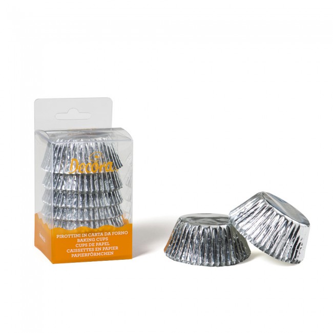 Pirottini muffin Argento