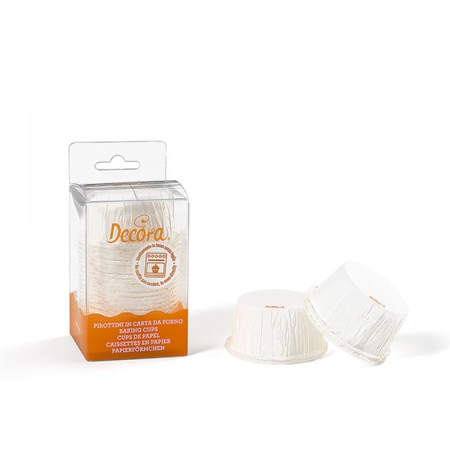 Pirottini Bianco muffin increspati