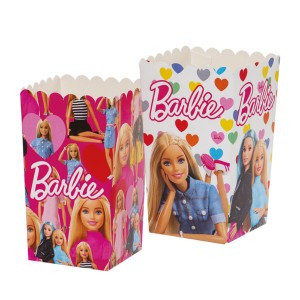 Confezione per patatine e popcorn Party Box Barbie Confezione per patatine e popcorn Party Box Barbie