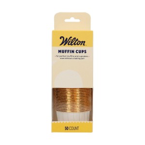 Pirottino per cupcake e muffin Wilton Muffin Cups  white pk/50