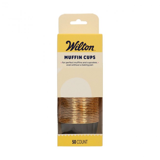 Pirottino per cupcake e muffin Wilton Muffin Cups Black pk/50