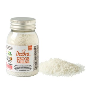 Perline di zucchero bianco brillante 100gr