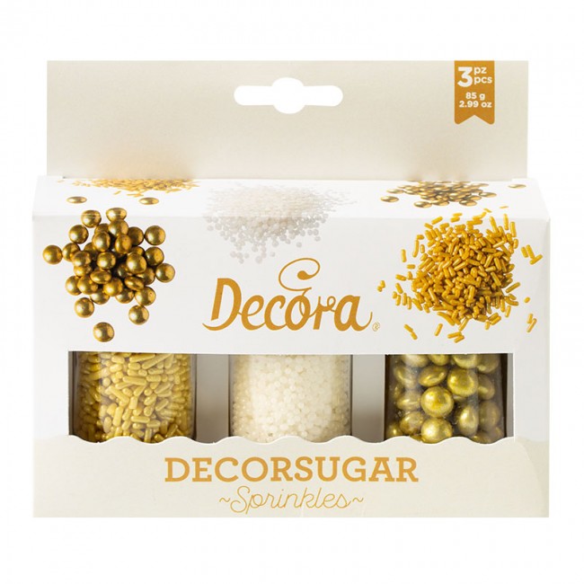 Set Decor Mix bianco e oro
