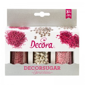 Set Decor Mix argento e rosa