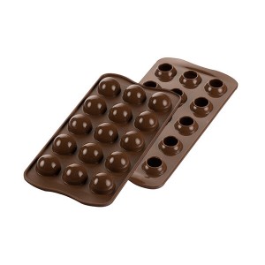 Stampo in Silicone n. 15 Tartufino per Cioccolatini Stampo in Silicone n. 15 Tartufino per Cioccolatini