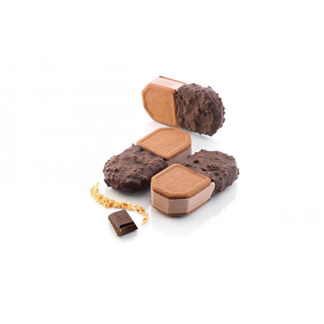 Stampo in Silicone gelato Biscotti Crock Set 2 118x54,7 H 23,5