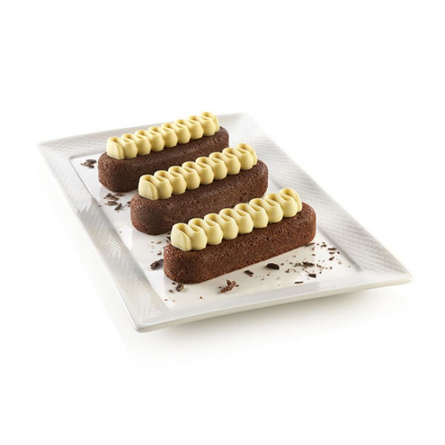 Stampo in Silicone Set 2 Stampi 130x38 H40 mm Stampo in Silicone Set 2 Stampi 130x38 H40 mm