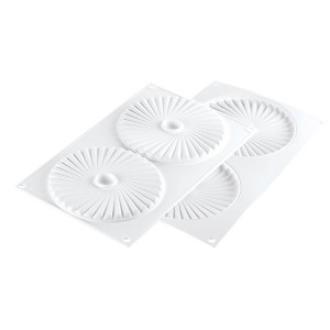 Stampo in Silicone Plissè diam. 140 H 10 mm