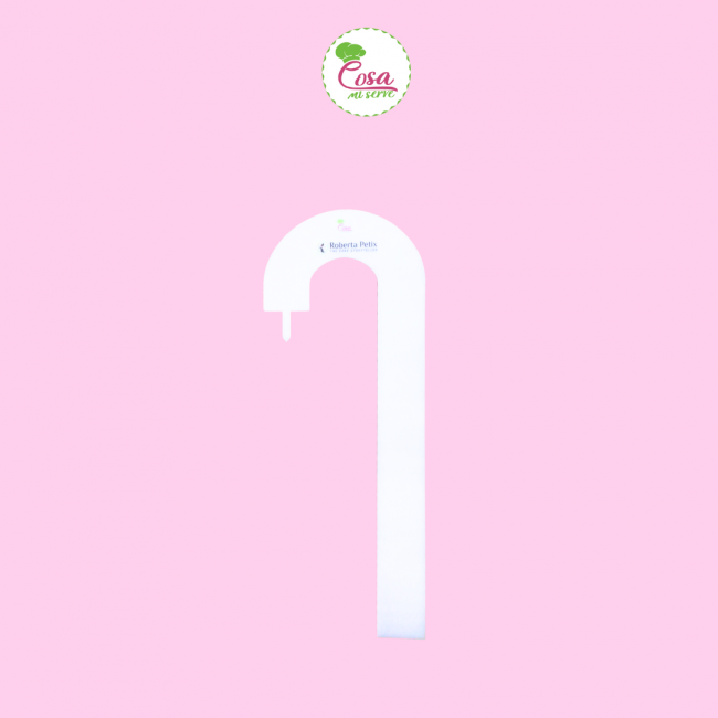 Guida al cake topper Arcobaleno 15.5 x 38.5 x 9.5 cm spes.4.5cm