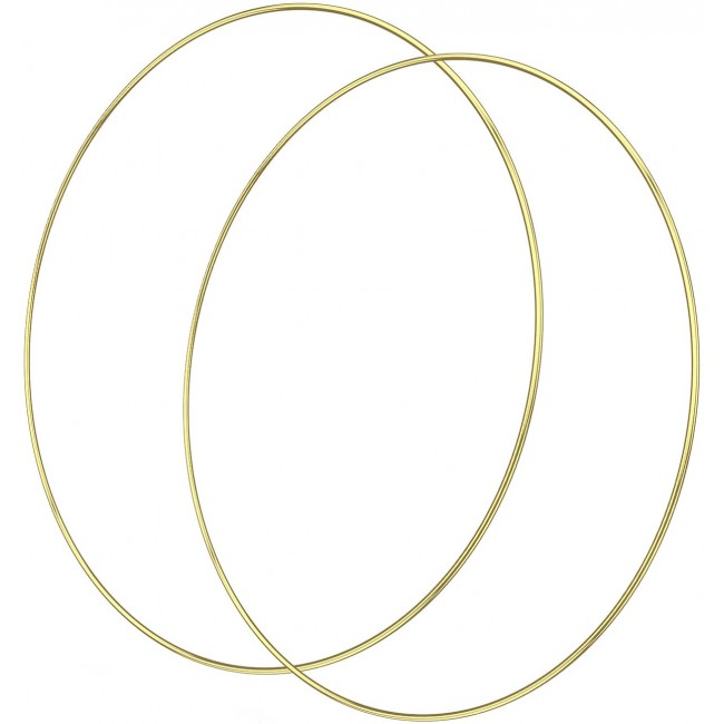 Set da 2 pezzi Anello in metallo Dorato  diam. 16