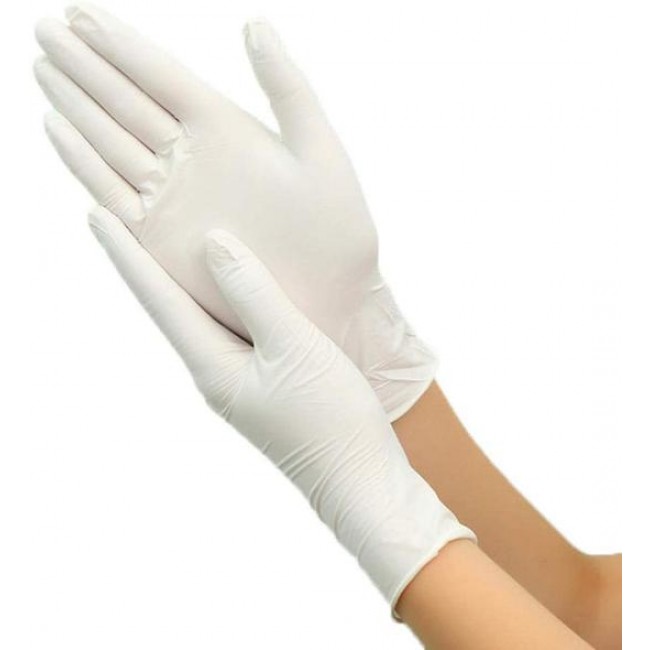 Guanti Monouso in lattice s-m-l-xl pz 100