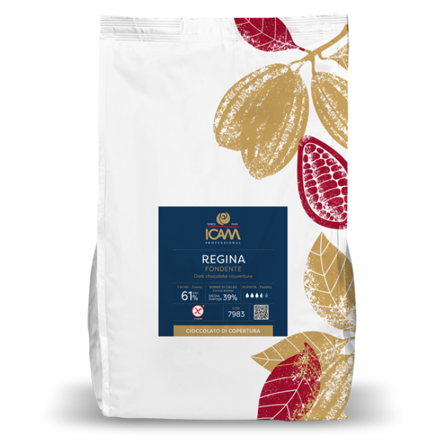 Cioccolato Fondente 61% Regina 4kg