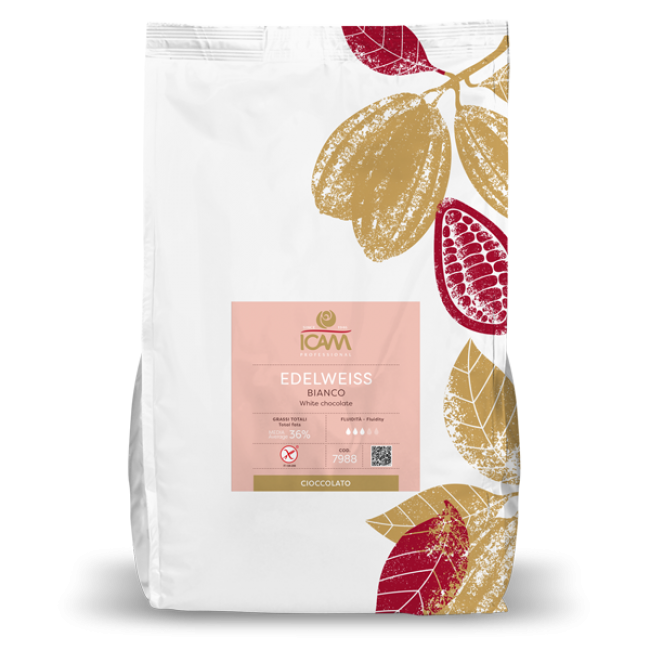 Cioccolato Bianco Edelweiss 4kg