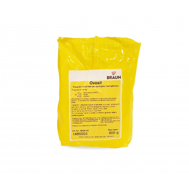 Ovosil preparato in polvere per meringhe da 600gr