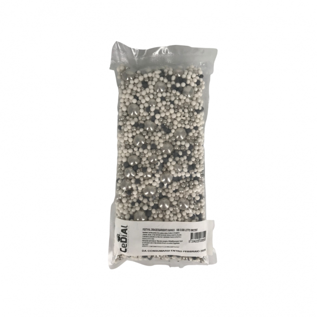 Mix Festival Dragess Argento e Bianco 500 gr
