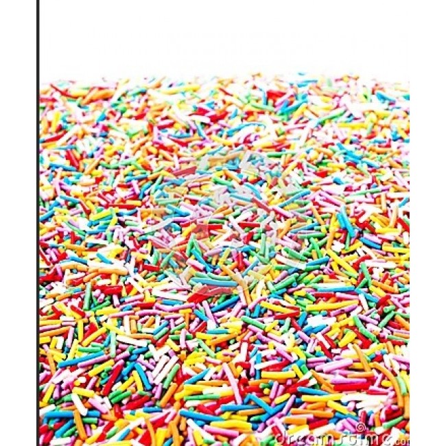 Codetta di zucchero colorata ad arcobaleno 1kg