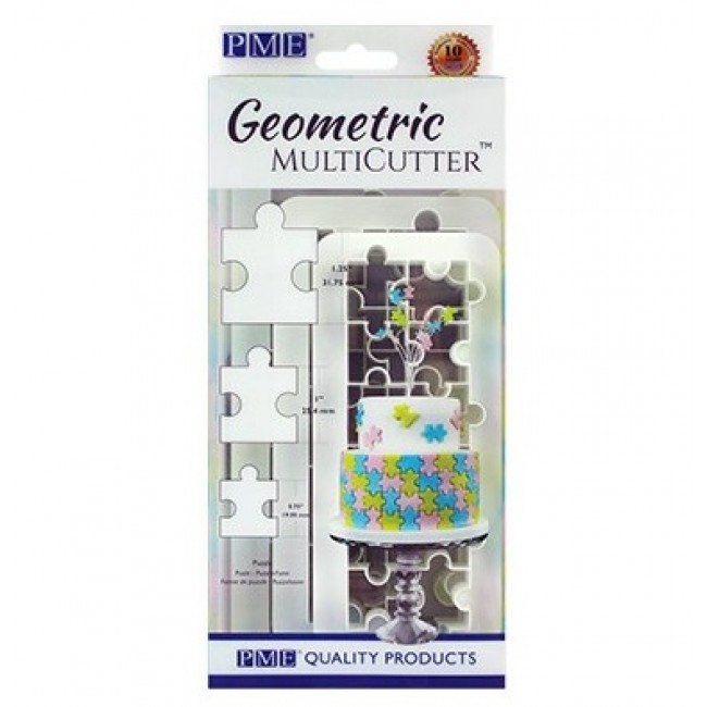 Taglia biscotto Cutter Geometrico - Set di 3 Puzzle