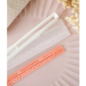 Stampo per biscotto Arcobaleno Rainbow Sticks - Buon compleanno e coriandoli