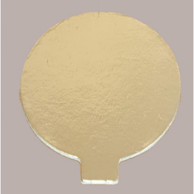 Vassoio oro diametro 10cm da 100 pezzi