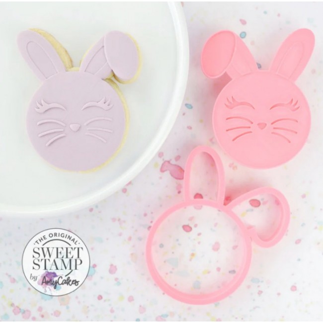 Taglia biscotto coniglietto Bunny Embosser & Cutter Set