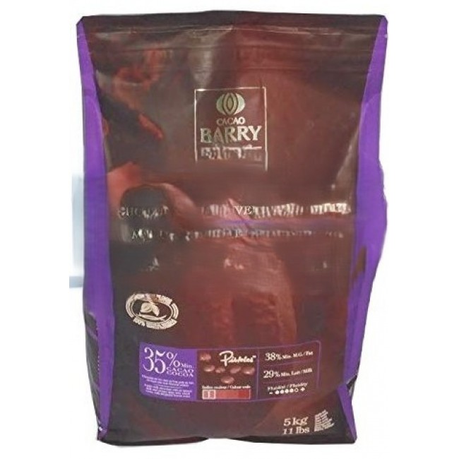 Ciocolato al latte Lactèe Barry Kg.5