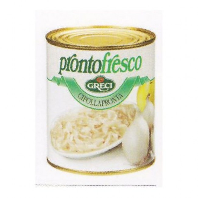 Cipolla Pronta Greci Cipolle Bianche 100% Italiane Latta da 800 g Italy Cipolla Pronta Greci Cipolle Bianche 100% Italiane Latta da 800 g Italy