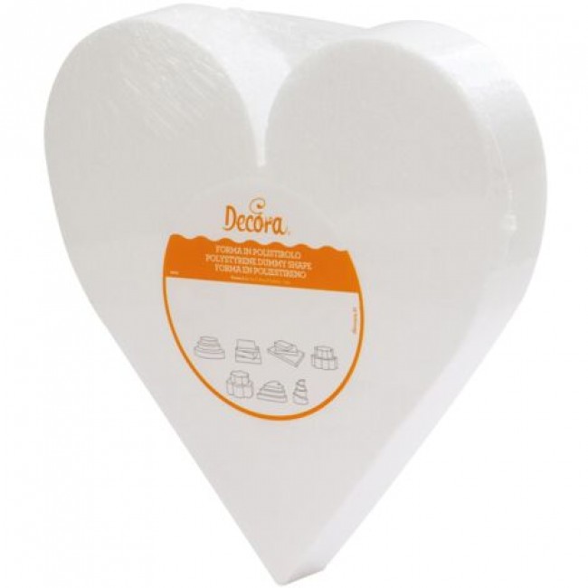 Cuore Polistirolo 20x5H