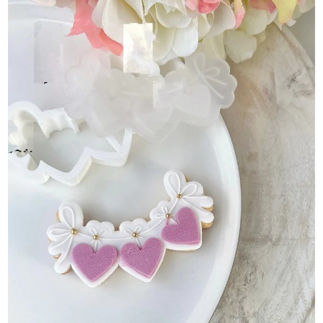 Taglia bicotto + timbro Cuori banner