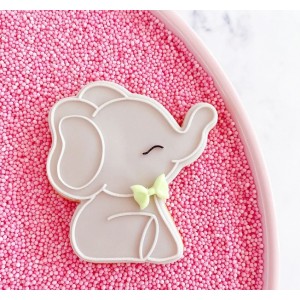 Stampo biscotto + timbro Elefante