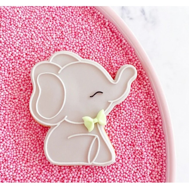Stampo biscotto + timbro Elefante