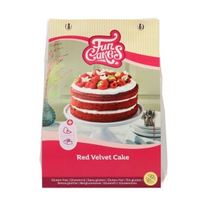 Mix per Red Velvet Cake, Senza Glutine 400 g