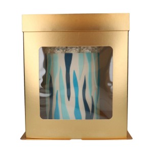 Scatola FunCakes Tall Cake Box 26 x 26 x 29,4 cm - Oro