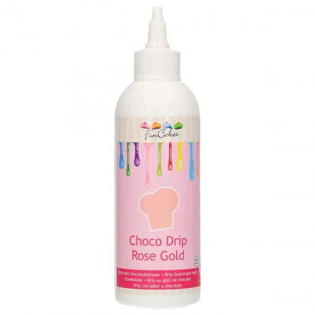 FunCakes Choco Drip Rose Gold 180g FunCakes Choco Drip Rose Gold 180g