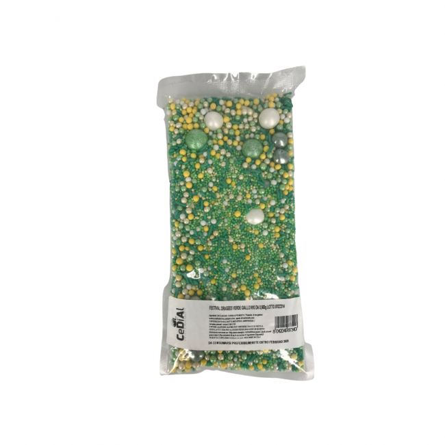 Mix Festival Dragess Verde e Giallo Mix Festival Dragess Verde e Giallo