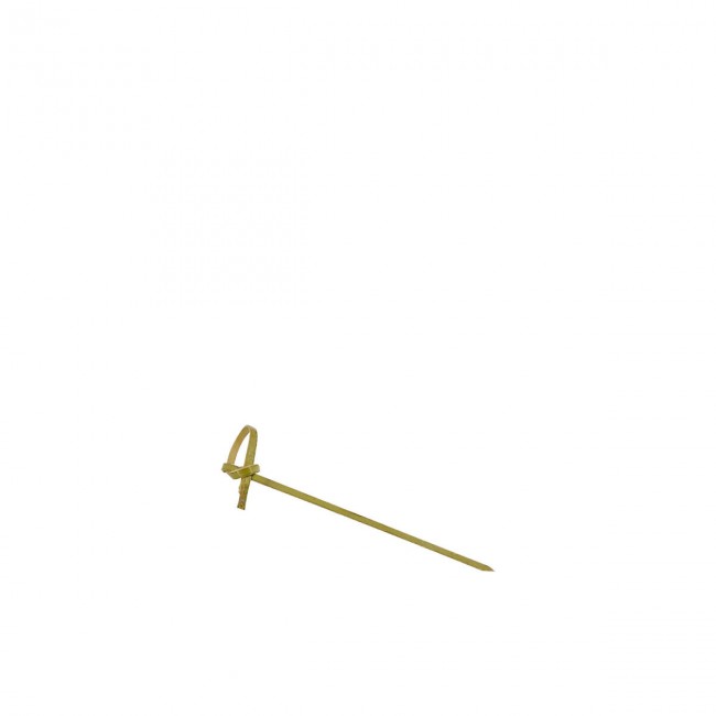 Stecco Bamboo con nodo 9 cm confezione 100 pz.