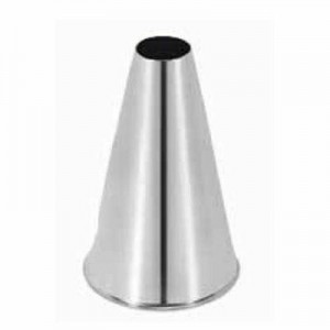 Beccuccio Acc.Inox Punta Tonda MM7 con bordo