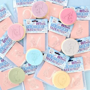 Timbro pasta di zucchero MONOGRAMMA FLOREALE Lettera G