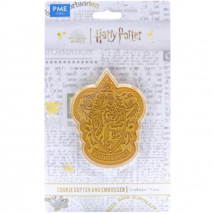 Tagliabiscotti e goffratore di Harry Potter, stemma di Grifondoro Tagliabiscotti e goffratore di Harry Potter, stemma di Grifondoro