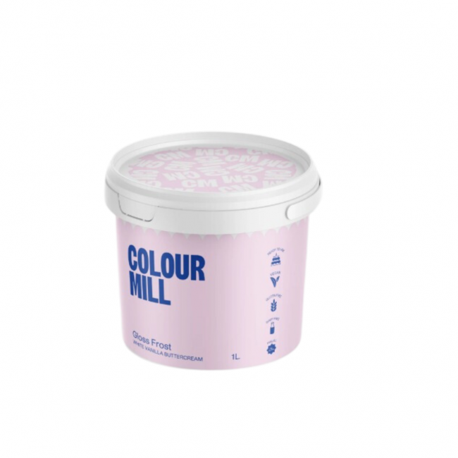 Crema al burro bianco gelo lucida 1L