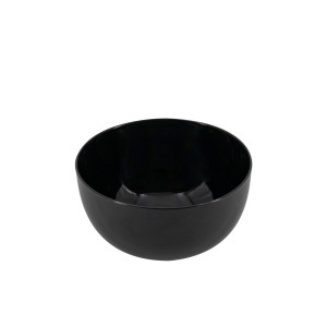 Coppetta Small Bowl da 150 cc in plastica nera e bianca confezione da 10 pz.