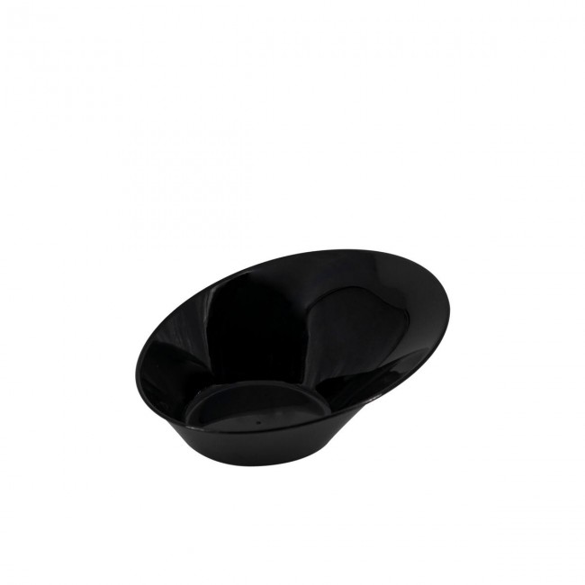 Coppette Sodo monouso in plastica da 50cc nera bianca e trasparente confezione da 50 pz.