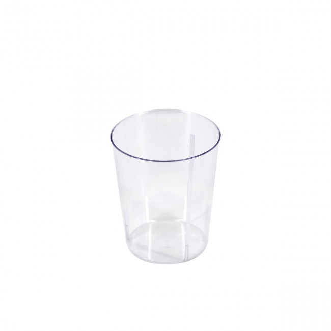 Set bicchieri sfizio tondo trasparente cc60