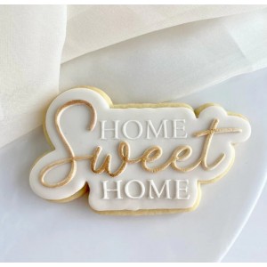 Stampo Biscotto + timbro Home sweet home