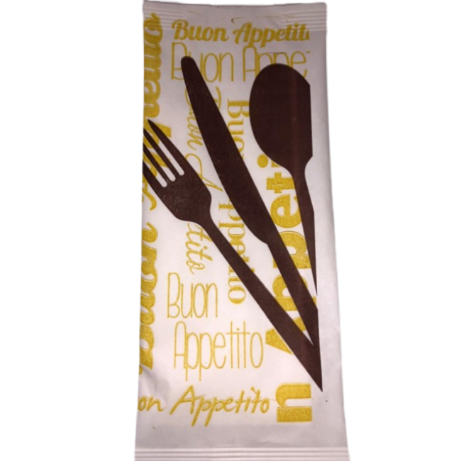 Busta in carta porta Posate con Tovagliolo