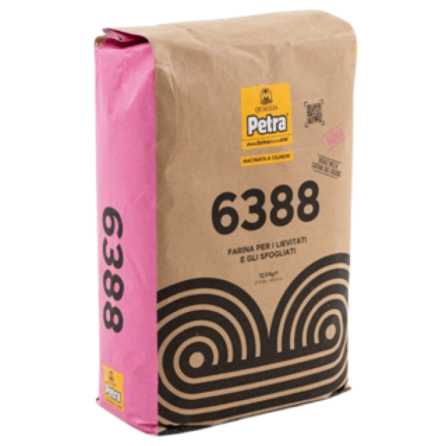 Farina di grano tenero per piccoli lievitati Nova '00' 6388  da kg 12.5
